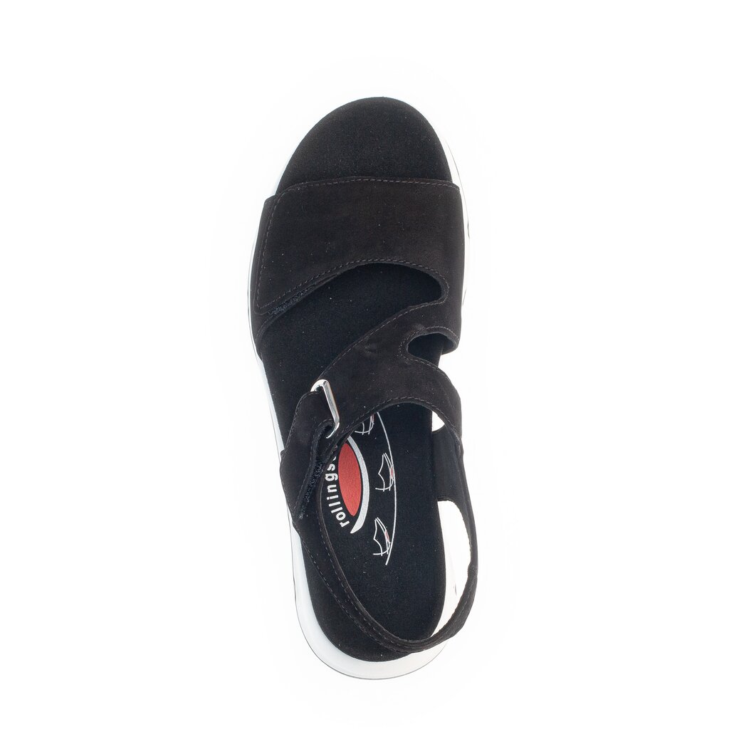 rollingsoft Trekkingsandale schwarz