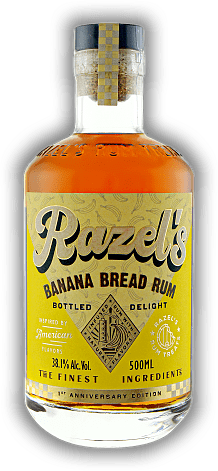 Razel's Banana Bread Rum Razel's Banana Bread Rum  0,5	 Liter - Vol 38,1%