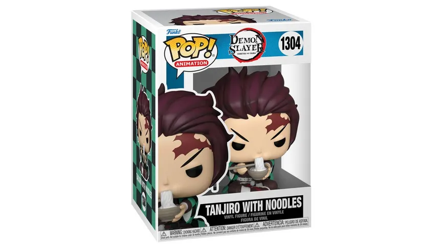 Funko - POP! - Demon Slayer - Tanjiro with Noodles Vinyl