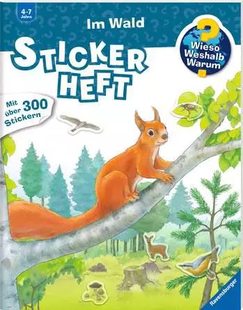 Ravensburger Wieso? Weshalb? Warum? Stickerheft: Im Wald