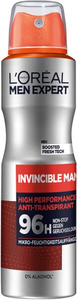 L'Oréal Paris Men Expert Invincible Man 96h Deodorant Spray