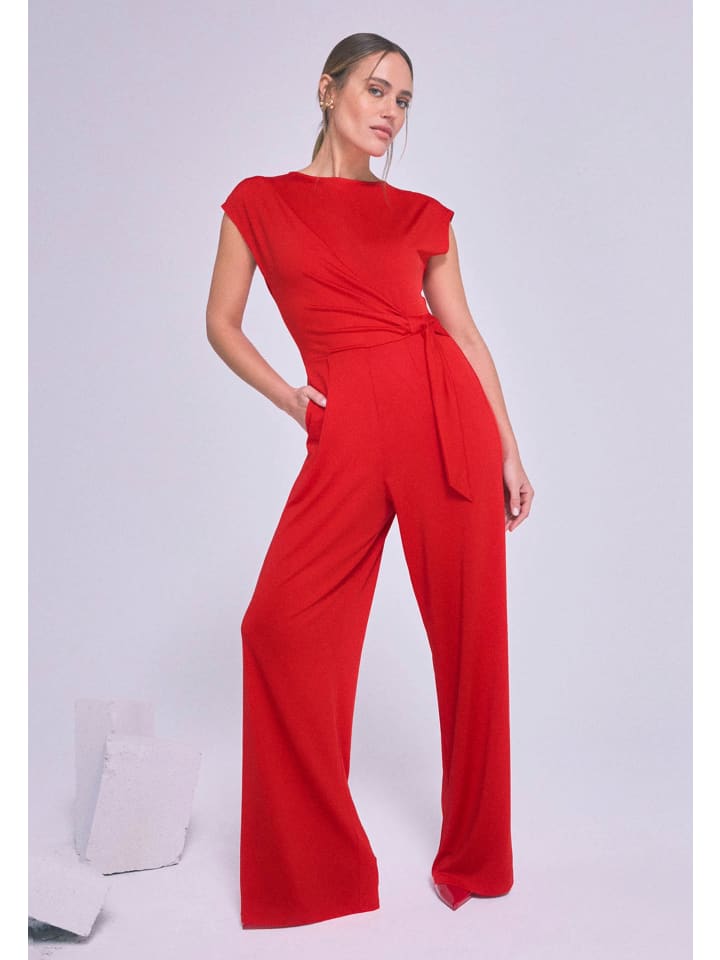 Zero  Jumpsuit mit Bindegürtel in Formula One günstig kaufen