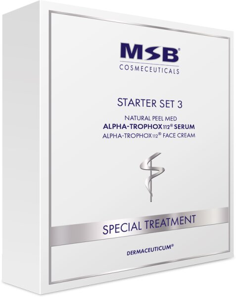 MSB Cosmeceuticals Alpha-Trophox112 Starter Set 3 Gesichtspflegeset