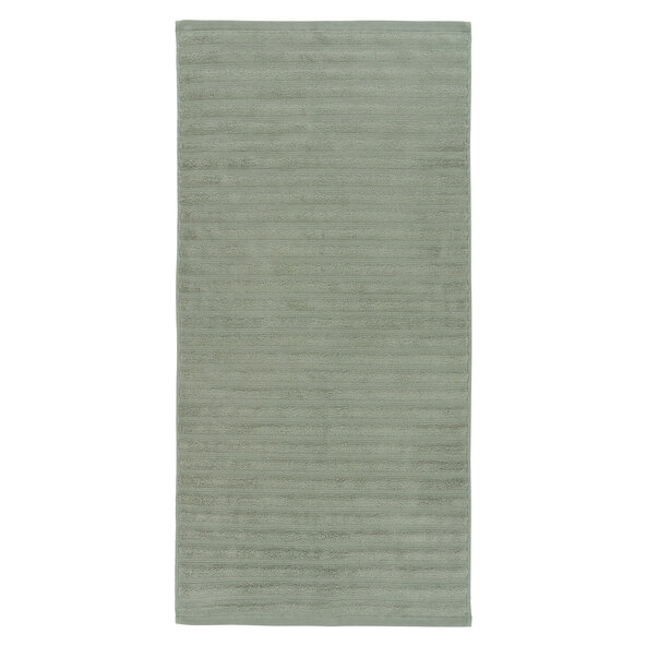 Handtuch Hoch/Tief, 2 x 2er Set, grün