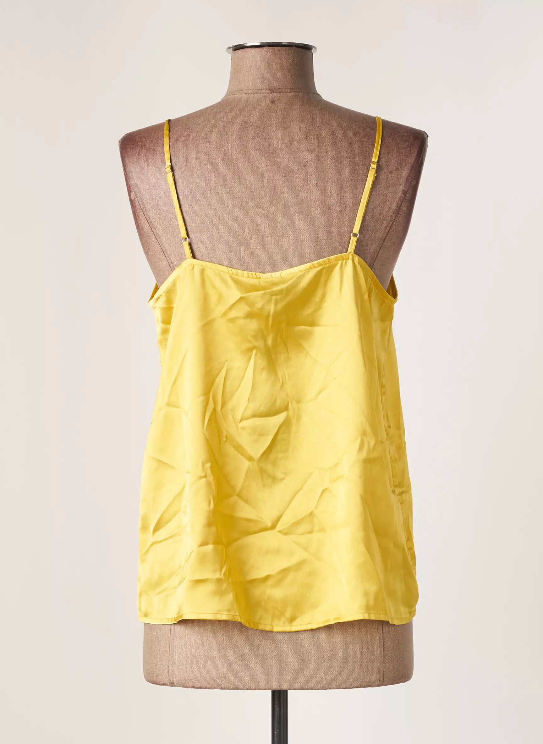 Vero Moda Debardeurs Femme couleur jaune