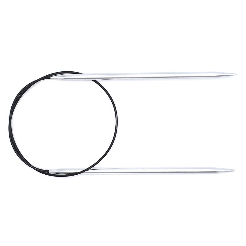 Rundpinne 60 cm 5,0 mm aluminium silver