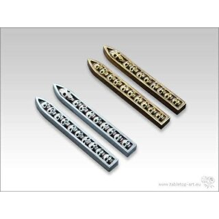 Schädel Insignien - Set 1 (2x2)