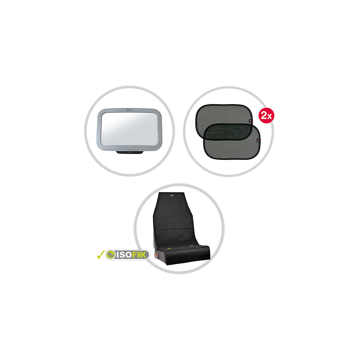 Zubehörset fürs Auto