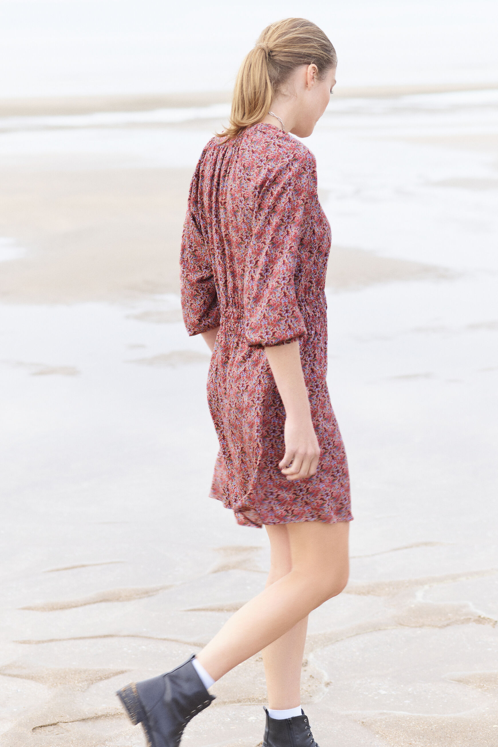 robe constance rose framboise femme