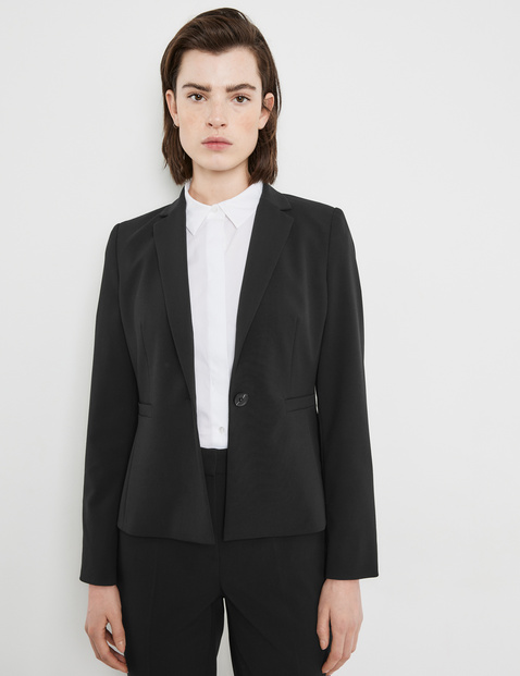 Klassischer Blazer aus knitterarmer Qualität
