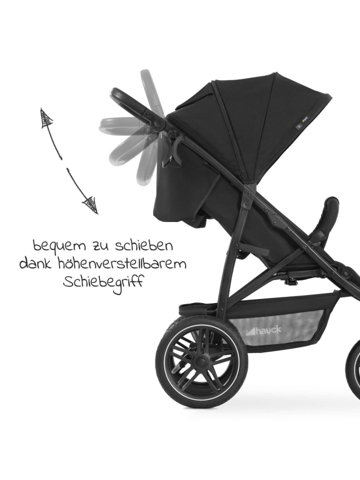 Hauck Buggy Rapid 3R (bis 25 kg) - Black in blau,gruen günstig kaufen onesize