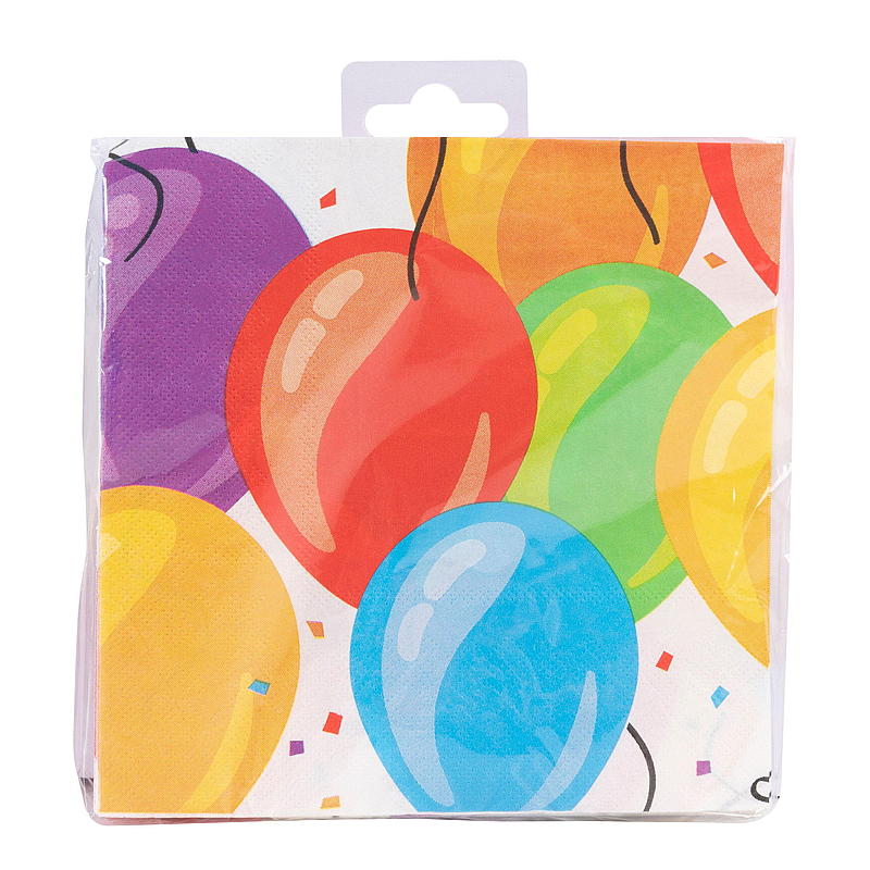 Giform Servietter 20-pk 33x33 cm ballonger