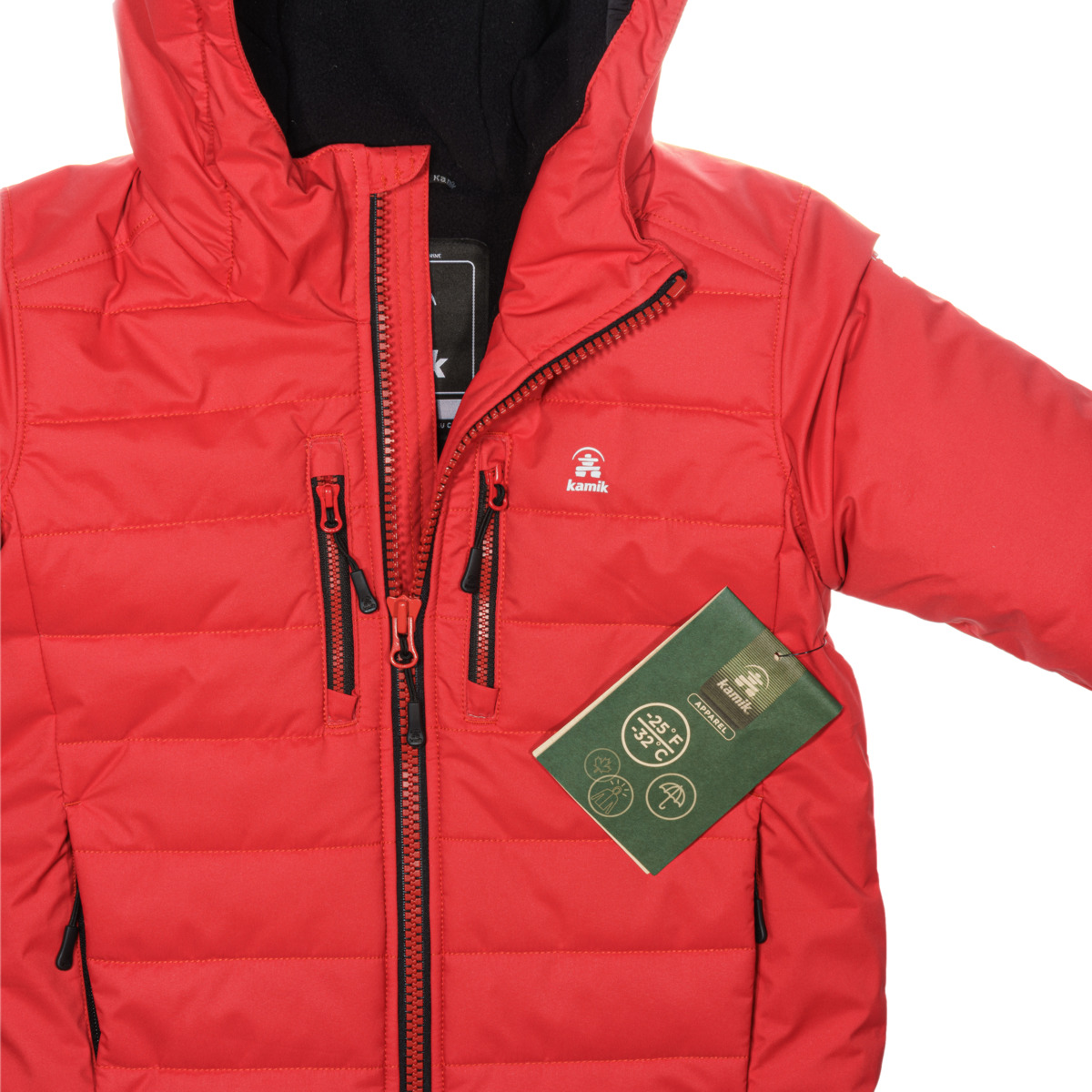 Kamik EVAN Winterjacke rot