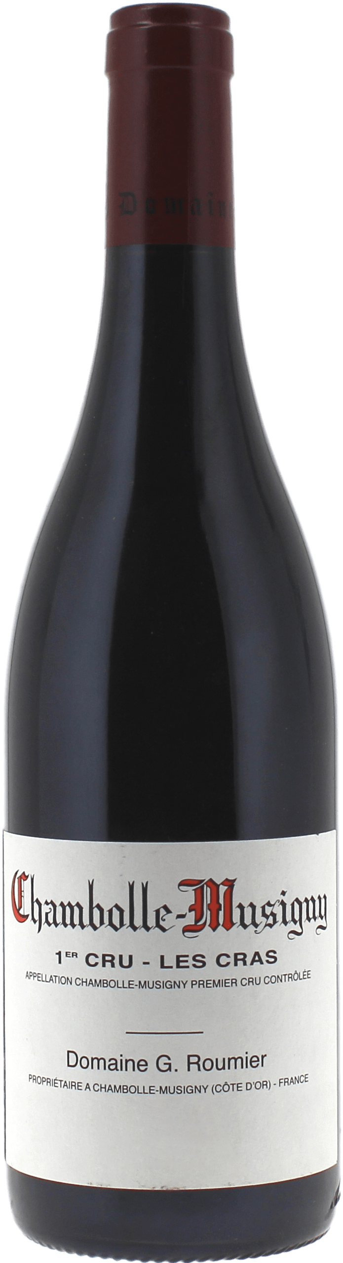 Chambolle musigny 1er cru les cras 2007