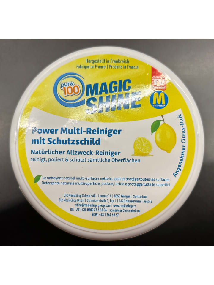 Pure100 Pure 100 Multi-Oberflächenreiniger MagicShine in Gelb günstig kaufen onesize
