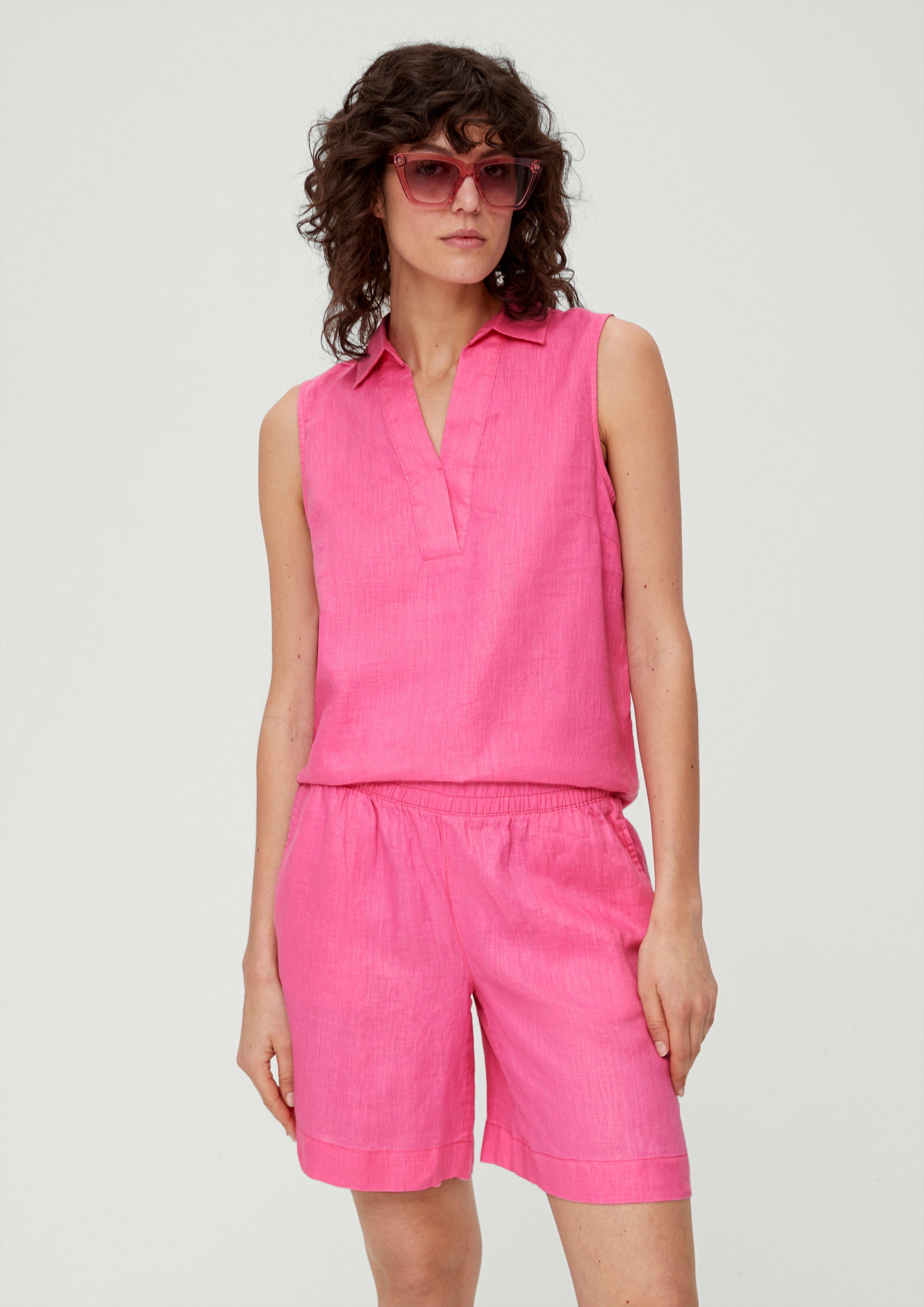 Wide Leg: Shorts aus Leinen  2130965-4426