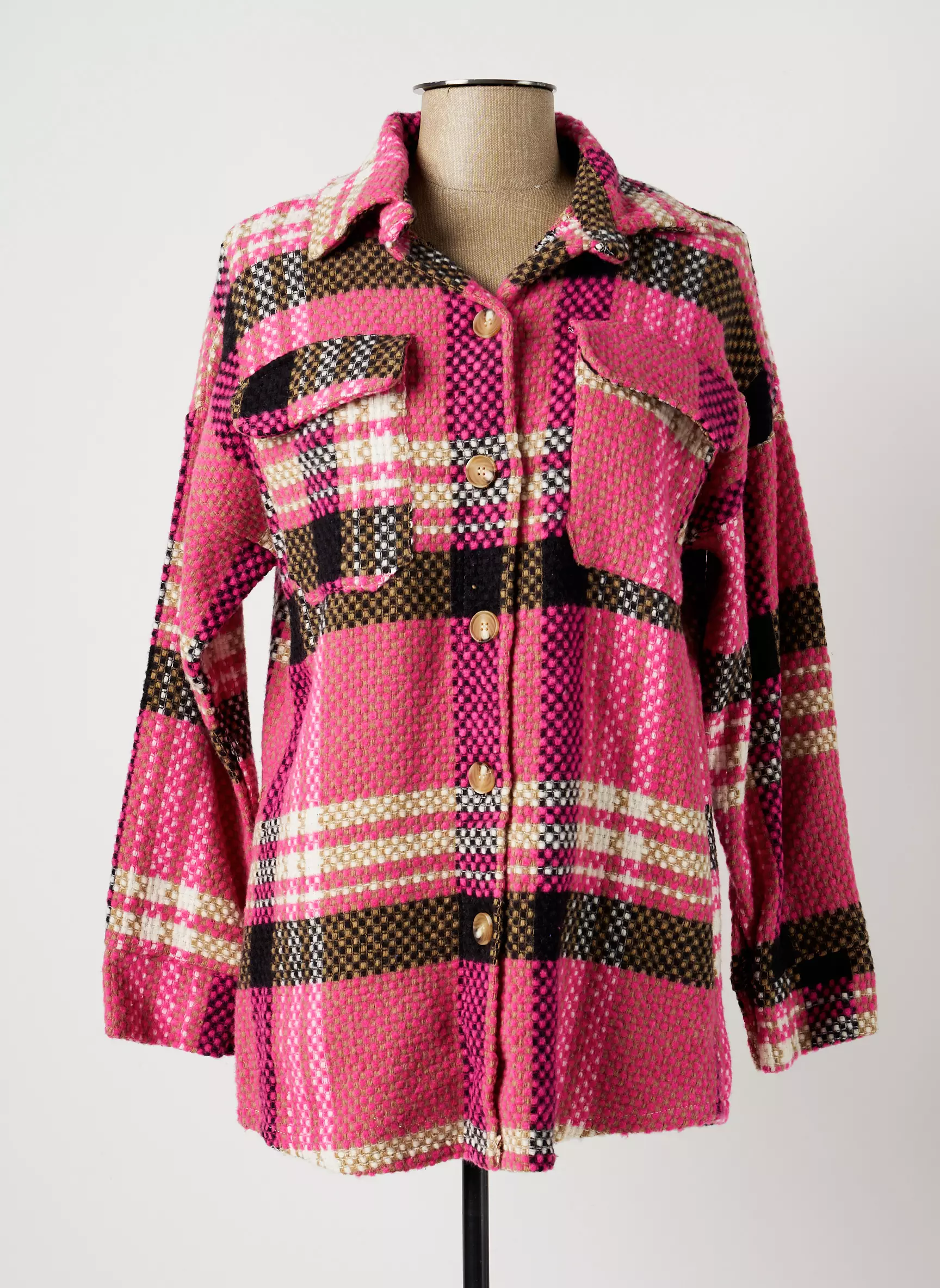 Bobbie Bob Vestecasual Femme couleur rose