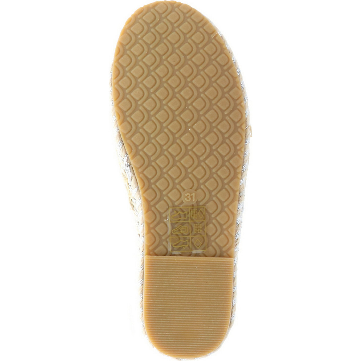 Kinder Mädchen Espadrilles Slipper rosa/pink