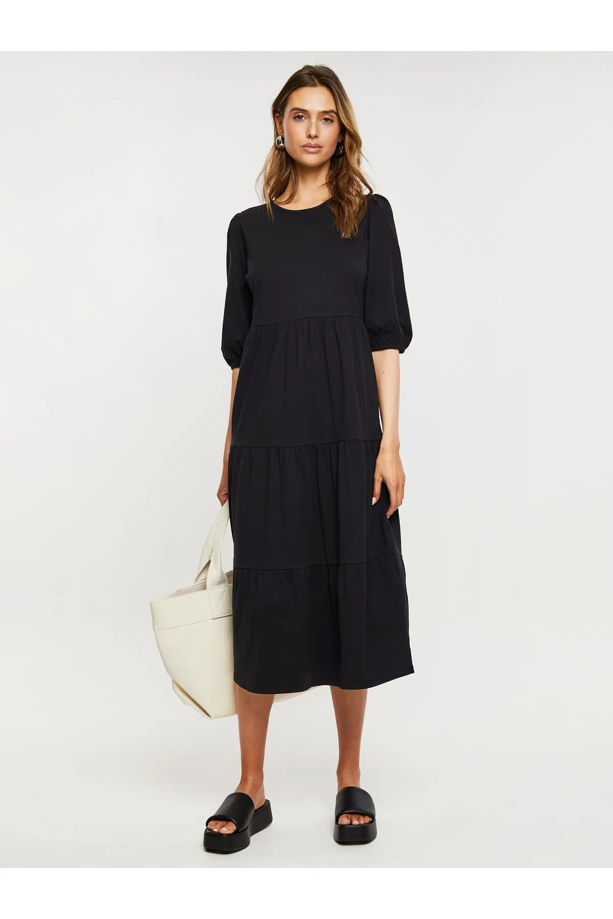 Threadbare  Kleid THB Finn Midi Tiered Dress