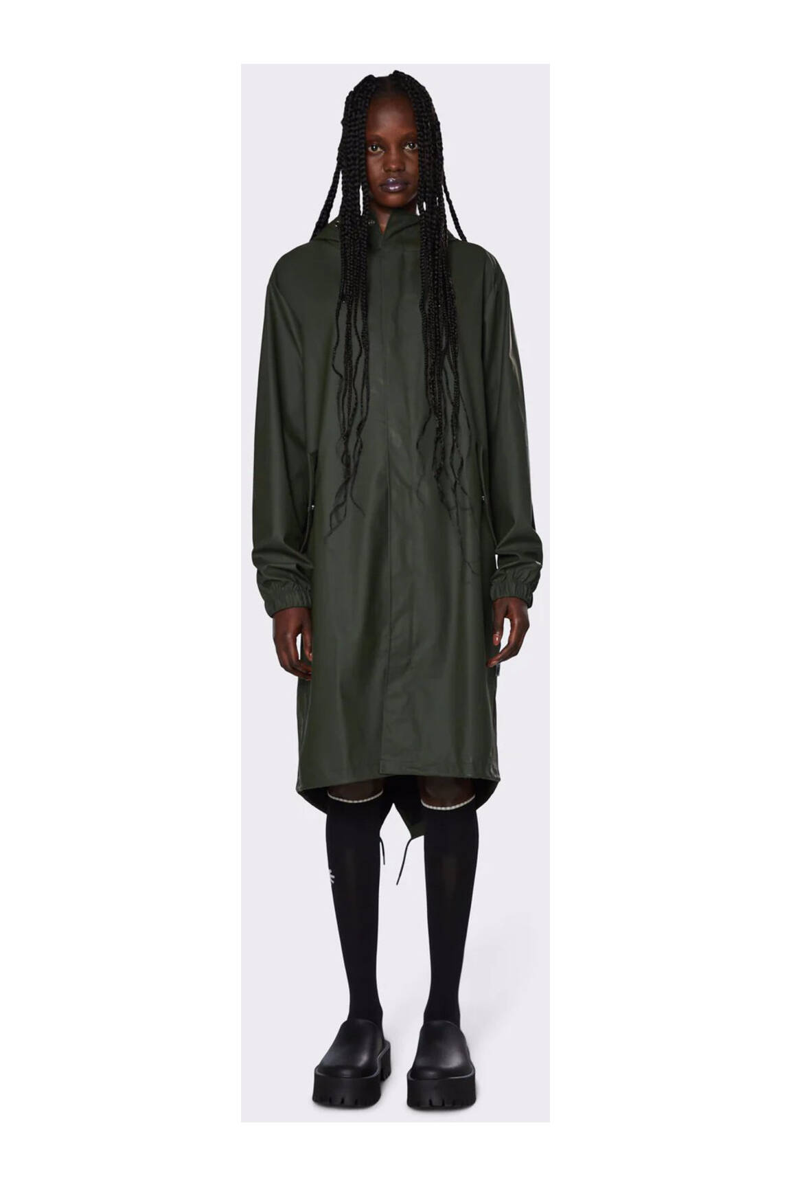 Rains Impermeables Trenchs Unisexe couleur vert