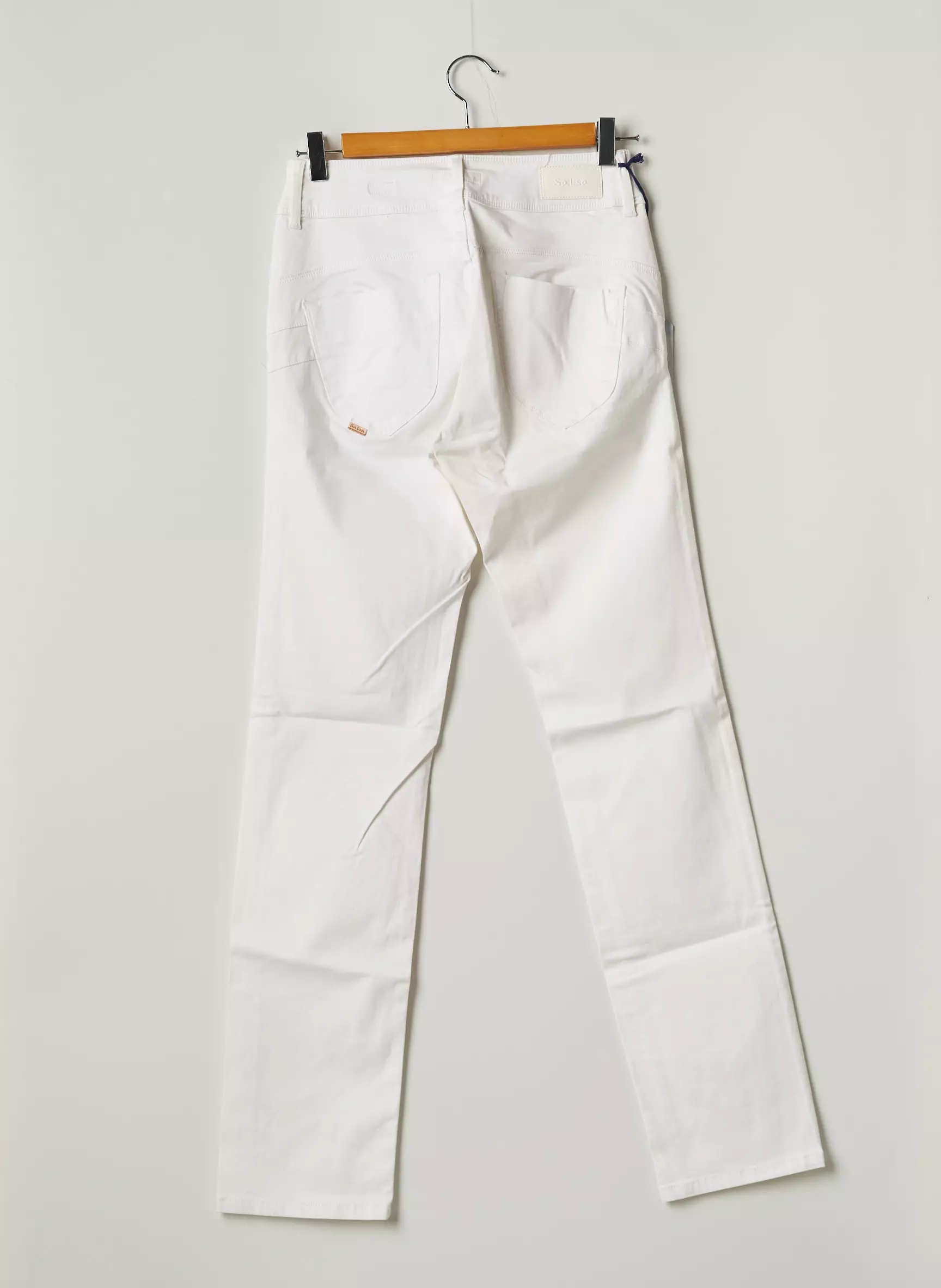 Salsa Pantalons Slim Femme couleur blanc