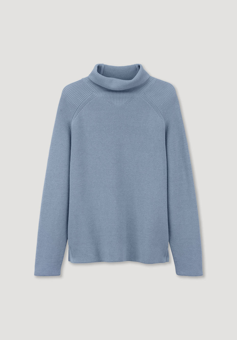 Rollkragenpullover aus reiner Bio-Baumwolle