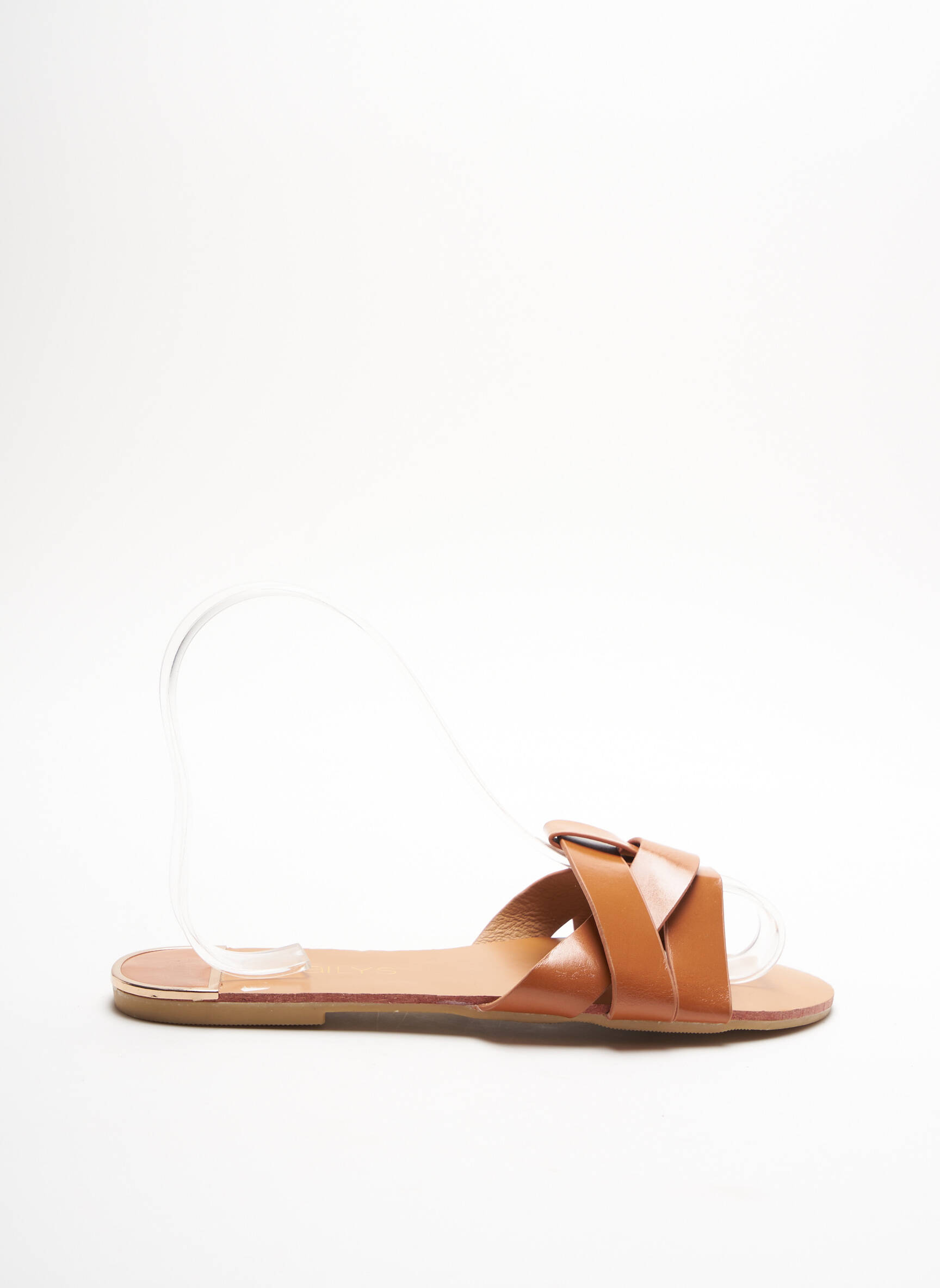 Hailys Sandales Nu Pieds Femme couleur marron
