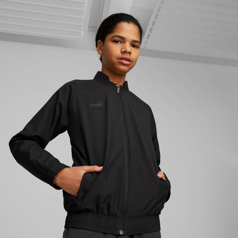 PUMA Borussia Dortmund Prematch Trainingsjacke Kinder