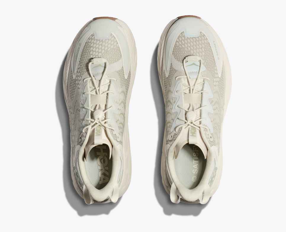 Clifton LS Satisfy Running Celadon Tint / Whisper White