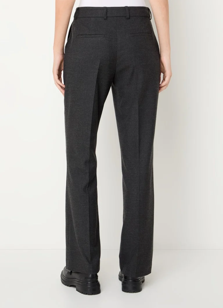 Kalhoty Josephine & Co Abraham s vysokým pasem a slim fit střihu s bočními kapsami