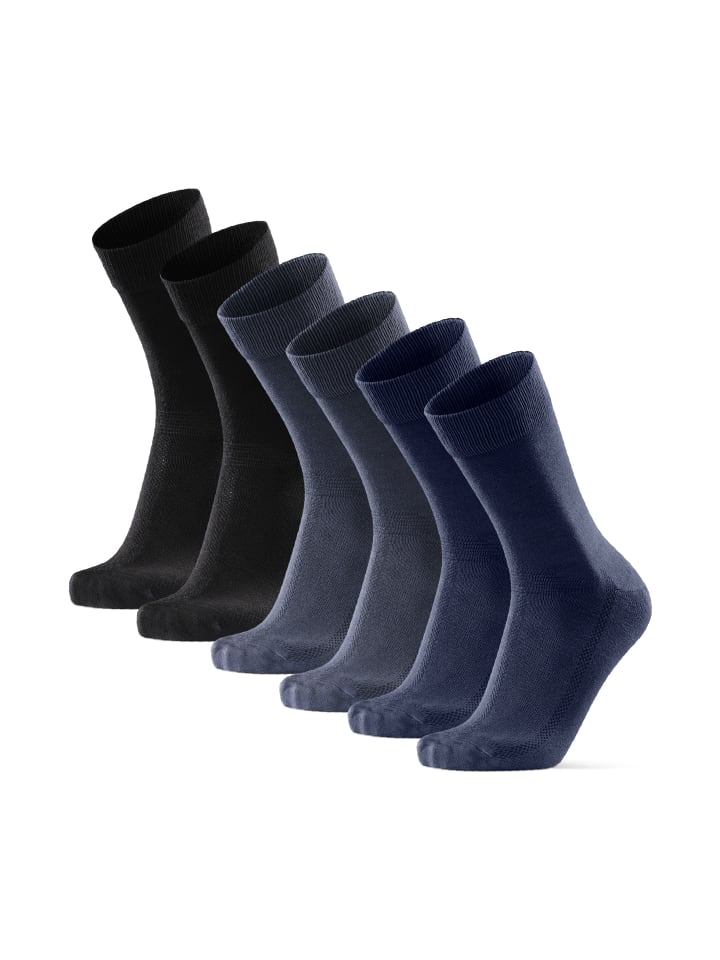 DANISH ENDURANCE Socken Bamboo Business in black/grey/navy günstig kaufen