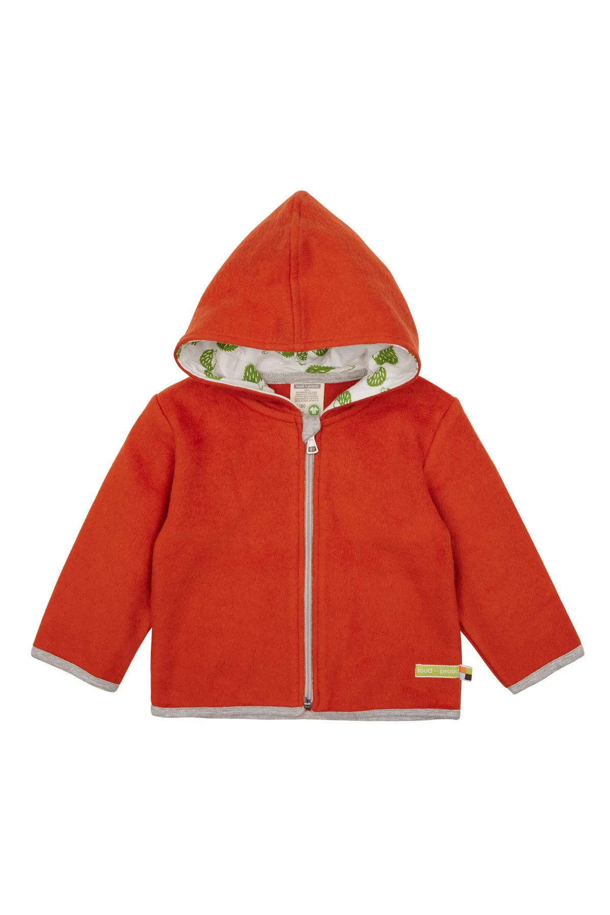 loud + proud  Strickweste - Rot - Regular Fit