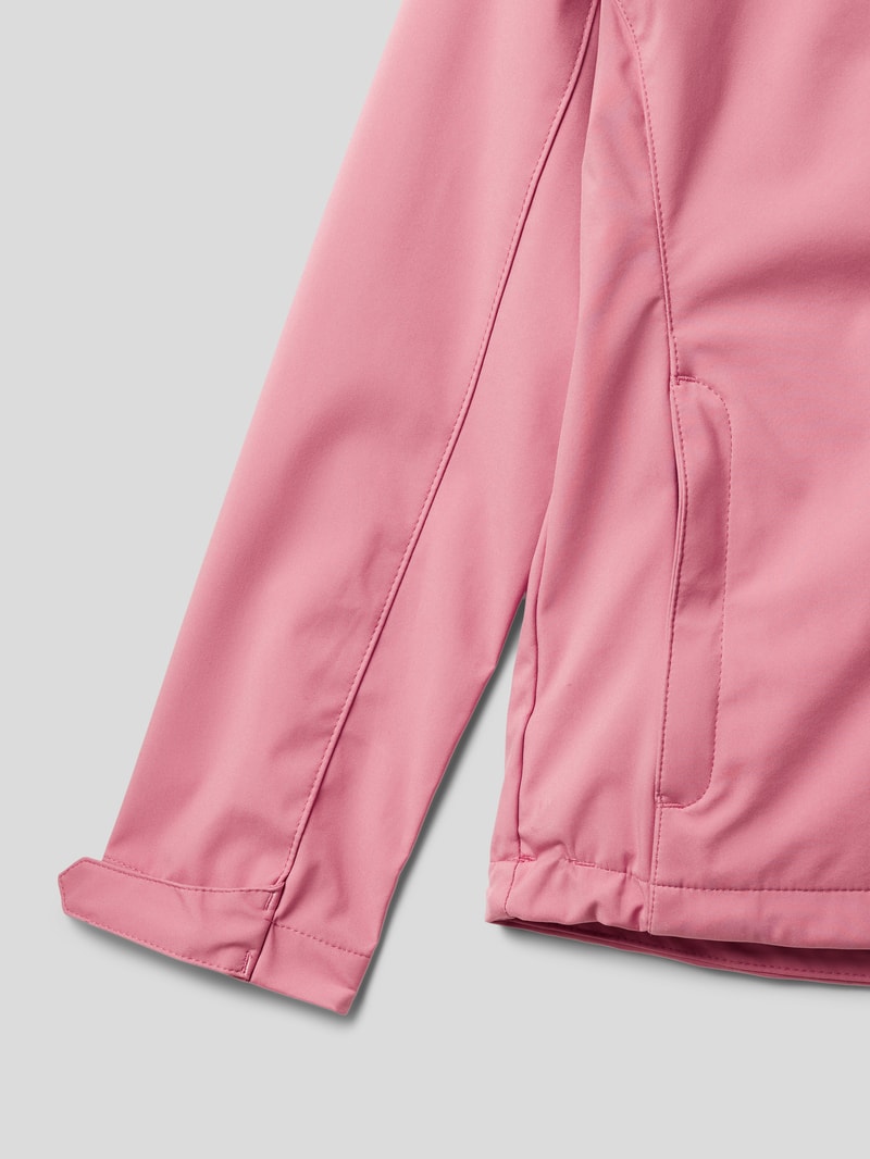 Jacke mit Reißverschlusstaschen Modell 'KOS' in altrosa