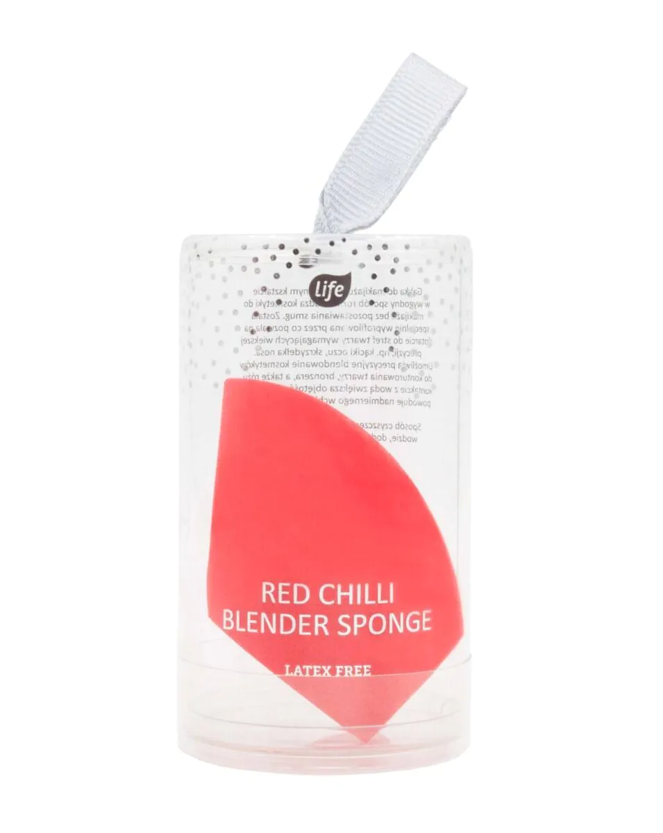 Life Non-Latex Diamond Makeup Sunđer čili crveno.