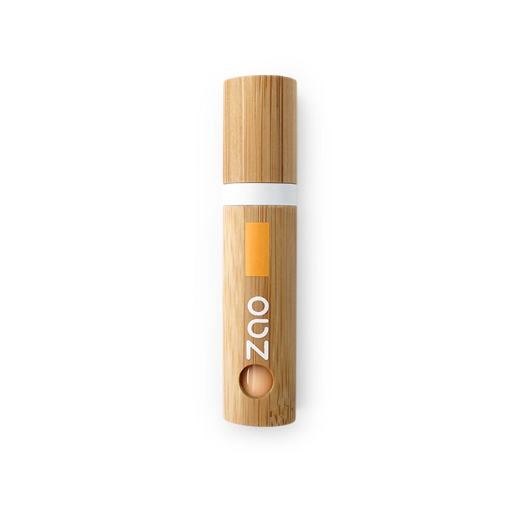 zao essence of nature Touche Lumière de Teint 723  Pêche ZAO Enlumineur de teint Certifié Bio, Formule 100% naturelle, Vegan et Rechargeable