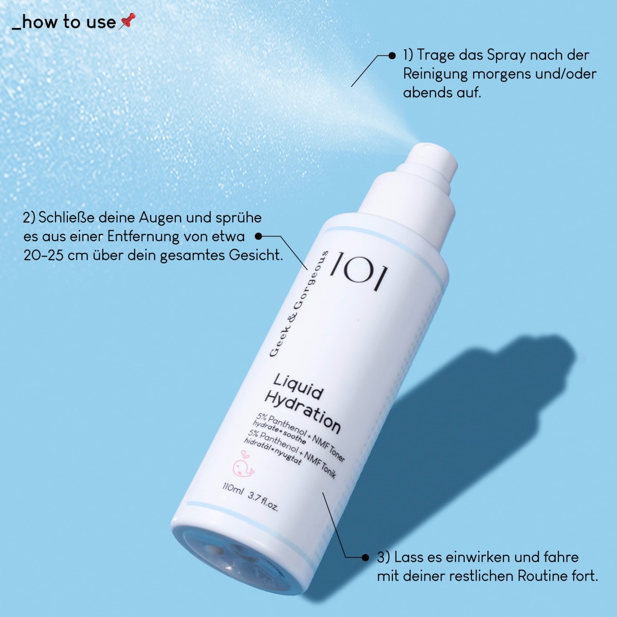 Toner Liquid Hydration, 110 ml