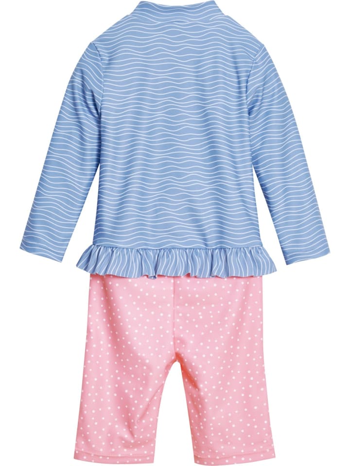Playshoes UV-Schutz Einteiler Krebs 1/1 Arm in Blau/Pink günstig kaufen