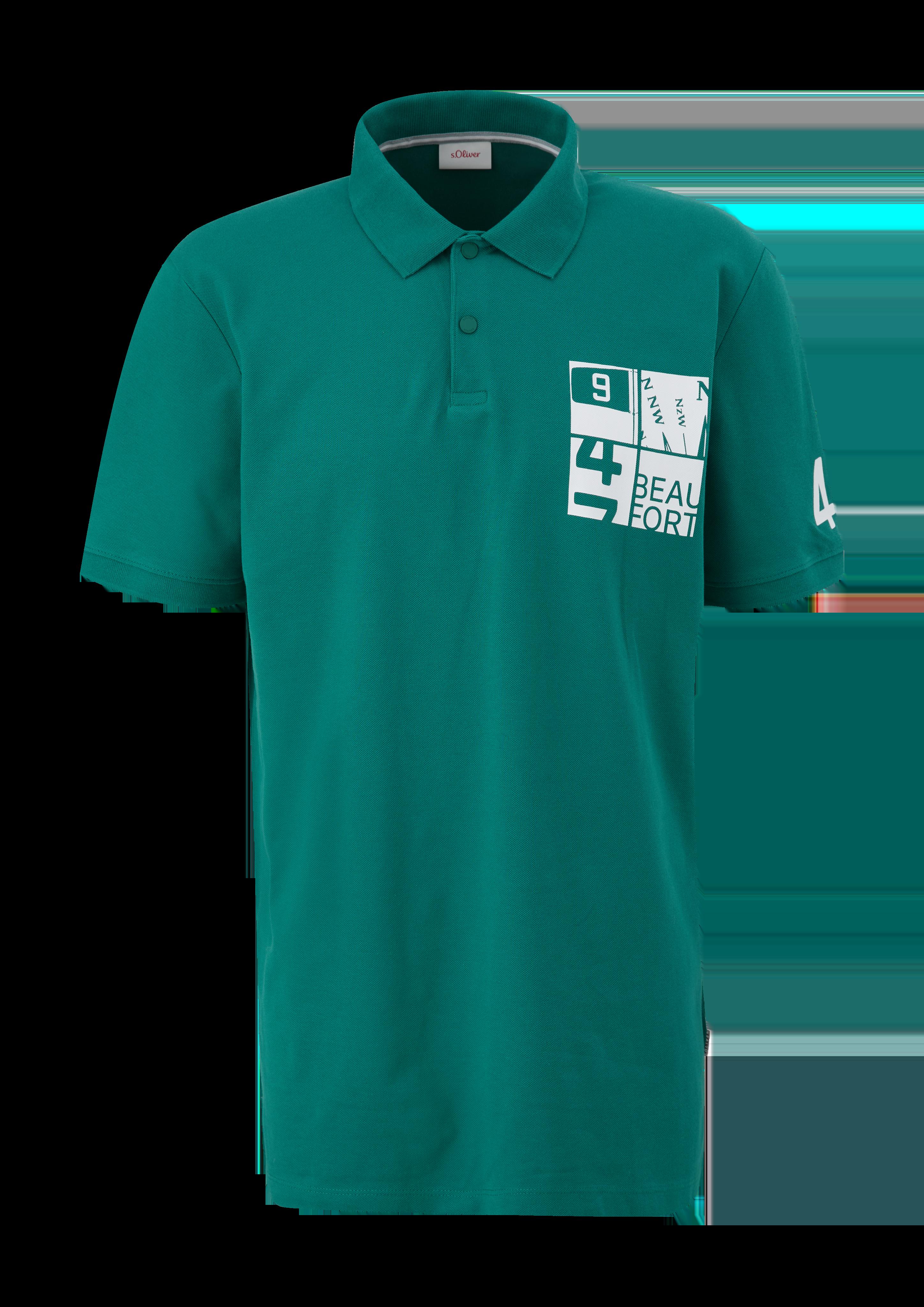 Poloshirt mit Print-Detail  2139674-76D1