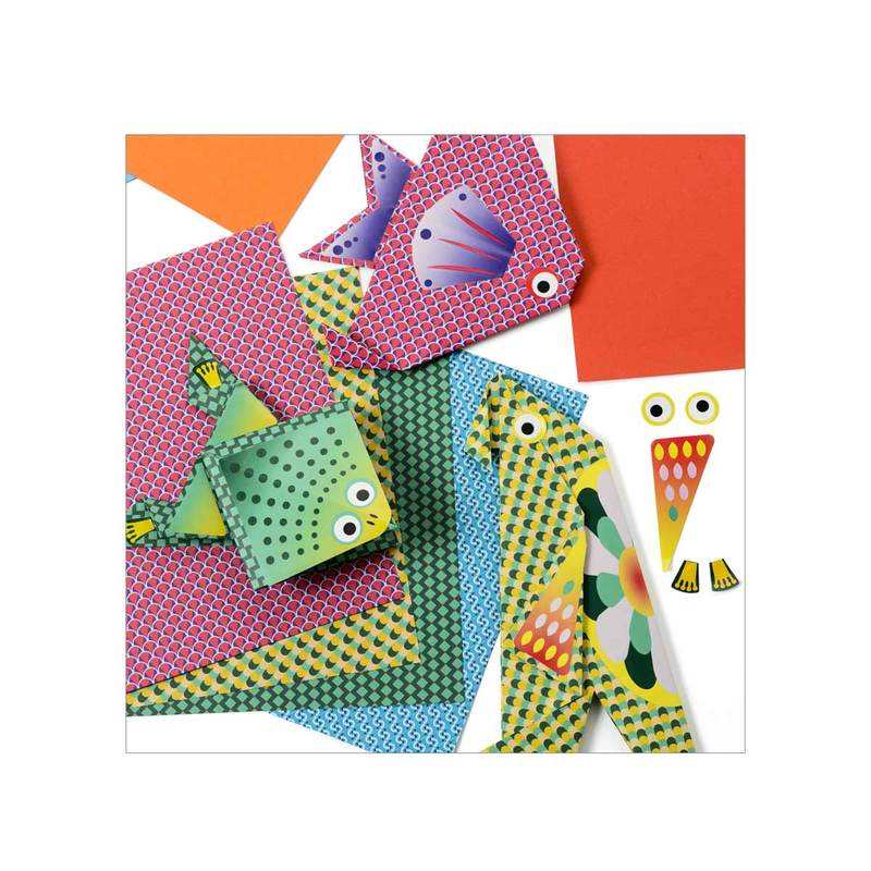 Atelier origami animaux Oxybul