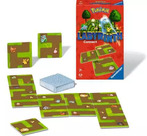 Pokémon Labyrinth Connect - Reisespiel ab 7 Jahren