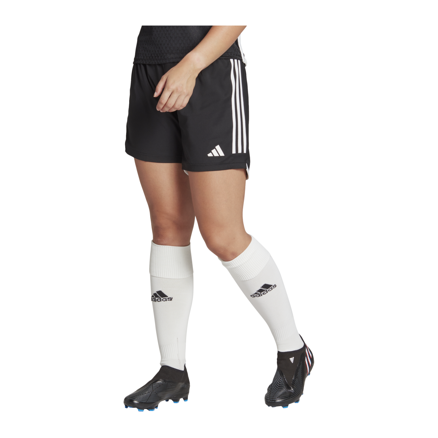 adidas Tiro 23 Competition Match Short Damen Schwarz Weiss