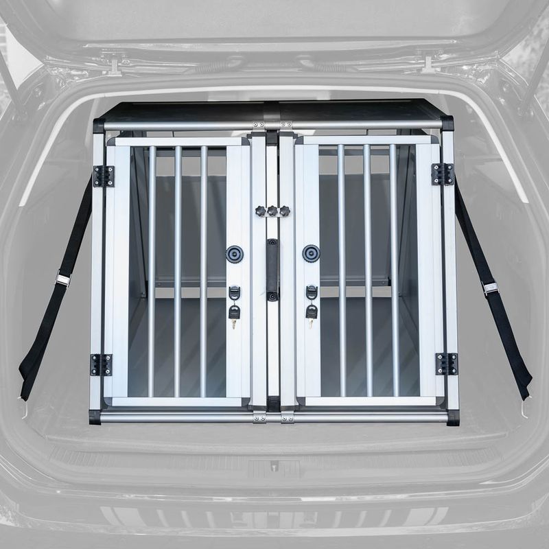 Autohundebox AluRide Doppelbox zu TOP-Preisen
