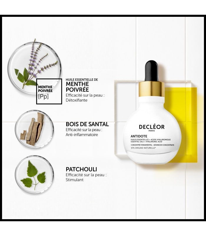 DECLÉOR-ANTIDOTE-Sérum Concentré Fondamental