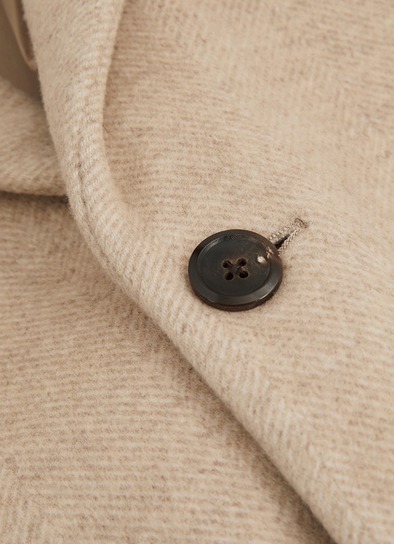 Cappotto Reiss Gable in misto lana con tasche laterali