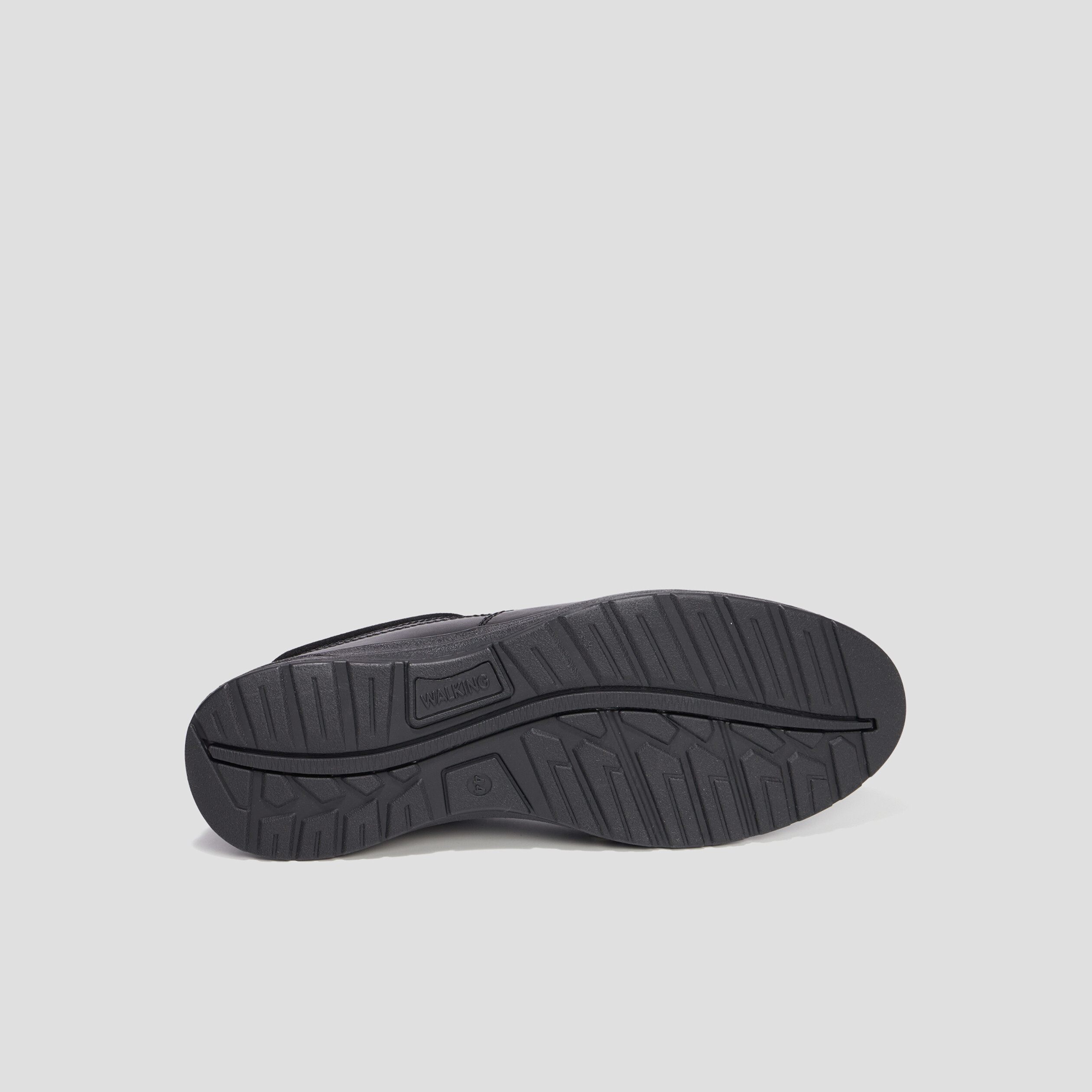 Derbies à lacets en cuir Walking Dozu noir homme | La Halle