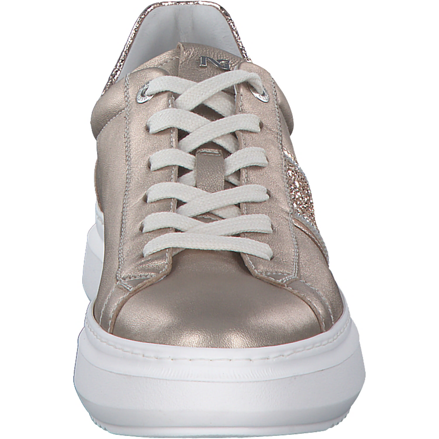 NeroGiardini E409918D, Schnürschuhe, Damen, Gold (Sirocco Gold)