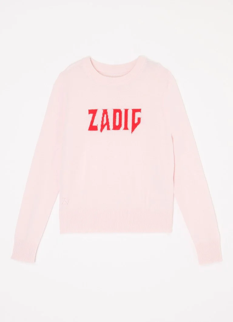 Suéter Zadig&Voltaire de malha fina em mistura de cashmere com lurex