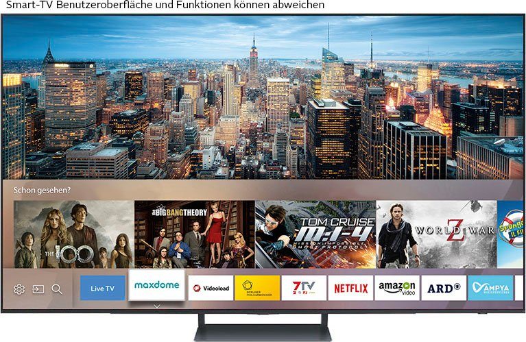 Samsung GQ55S90CAT OLED-Fernseher (138 cm/55 Zoll, Smart-TV, Neural Quantum Prozessor 4K,LaserSlim Design,Gaming Hub)