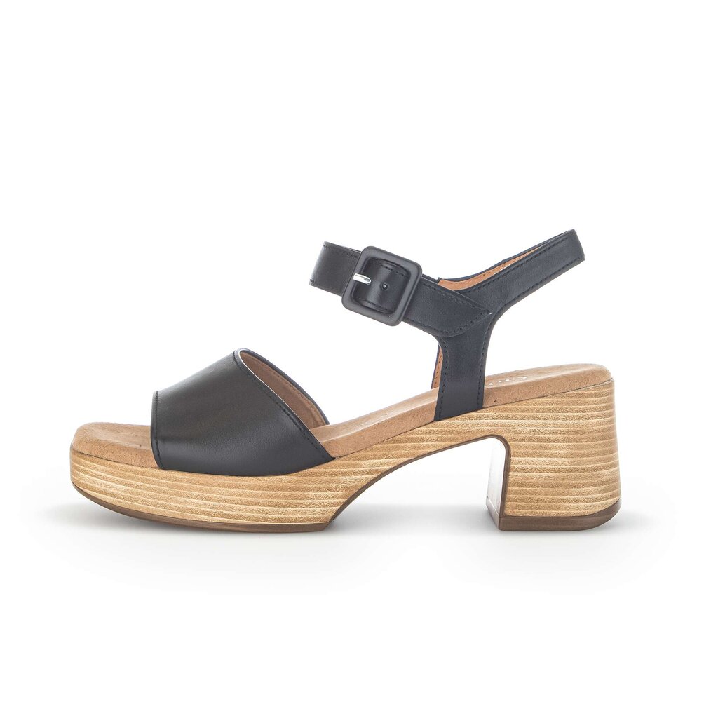 Gabor comfort Plateau Sandale schwarz
