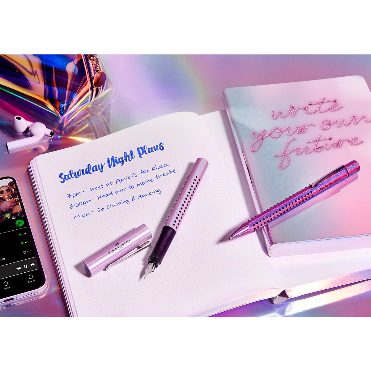 Füllhalter GRIP Glam Edition Glam F violet, ltd. Edition 2022